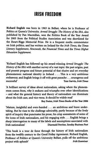 Irish Freedom: The History of Nationalism in Ireland
