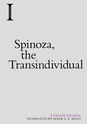 Spinoza, the Transindividual