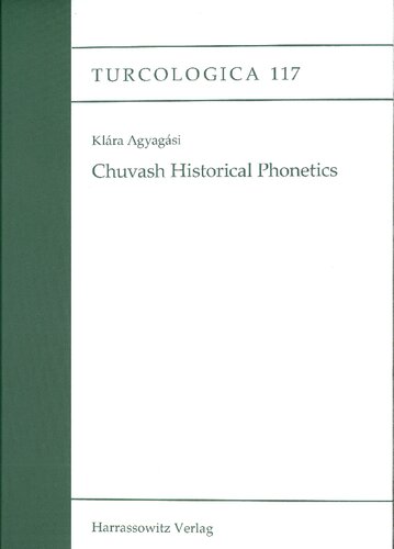 Chuvash Historical Phonetics