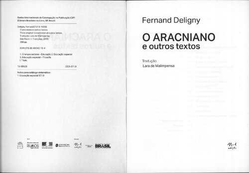 O Aracniano e outros textos