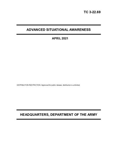 Advanced Situational Awareness - TC-3-22.69