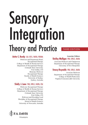Sensory Integration: Theory and Practice