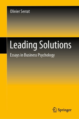Leading Solutions Essays in Business Psychology
