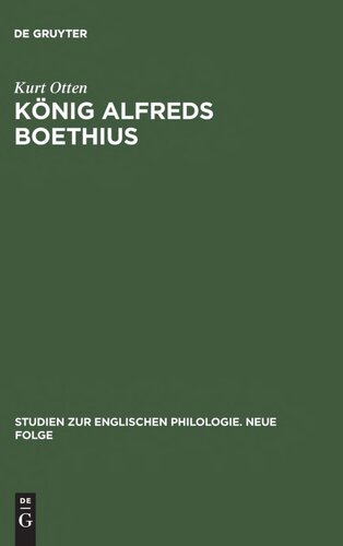 König Alfreds Boethius