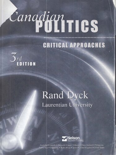 Canadian Politics - Critical Approaches