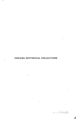 Constitution Making in Indiana; a source book of constitutional documents with historical introduction and critical notes