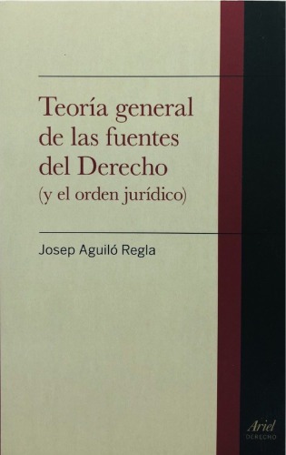 Teoría general de las fuentes del Derecho