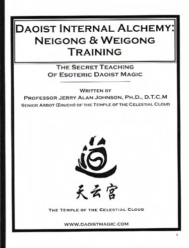 Daoist Alchemy: Nei Gong & Wei Gong Training