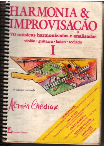 HARMONIA E IMPROVISAÇÃO - VOL. I