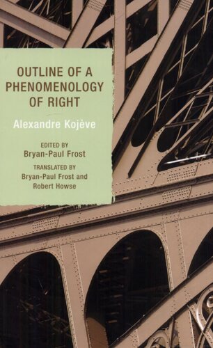 Outline of a Phenomenology of Right