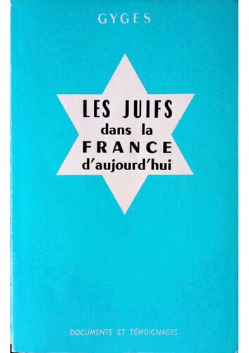 Les Juifs dans la France d'aujourd'hui