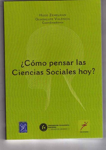 ¿Cómo pensar las Ciencias Sociales hoy?