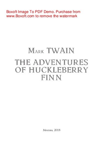 The Adventures of Huckleberry Finn