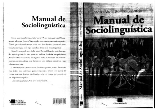Manual de sociolinguística