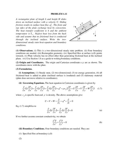 Solutions Manual for Heat Conduction (Chap1-2-3)