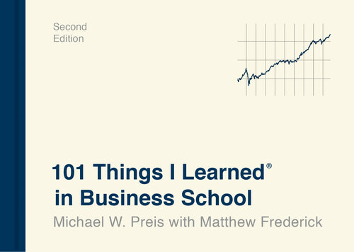 101 Things I Learned in Business School