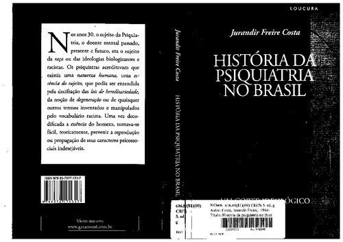 História da psiquiatria no Brasil