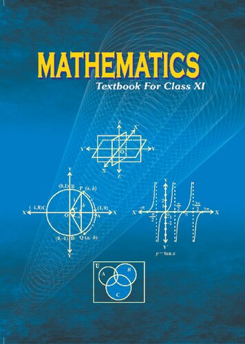 Mathematics: Textbook for Class XI