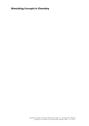 Stimulating Concepts in Chemistry