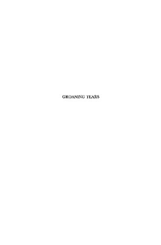 Groaning Tears: Ethical and Dramatic Aspects of Suicide in Greek Tragedy