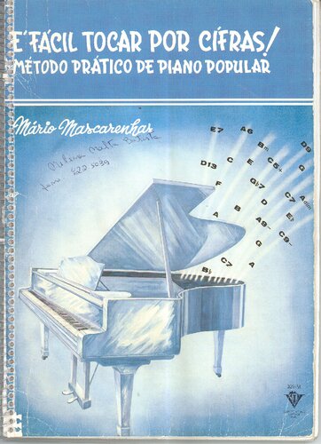 É fácil tocar por cifras - Método prático de piano popular