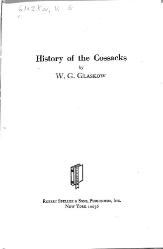 History of the Cossacks