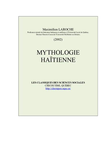 Mythologie Haïtienne