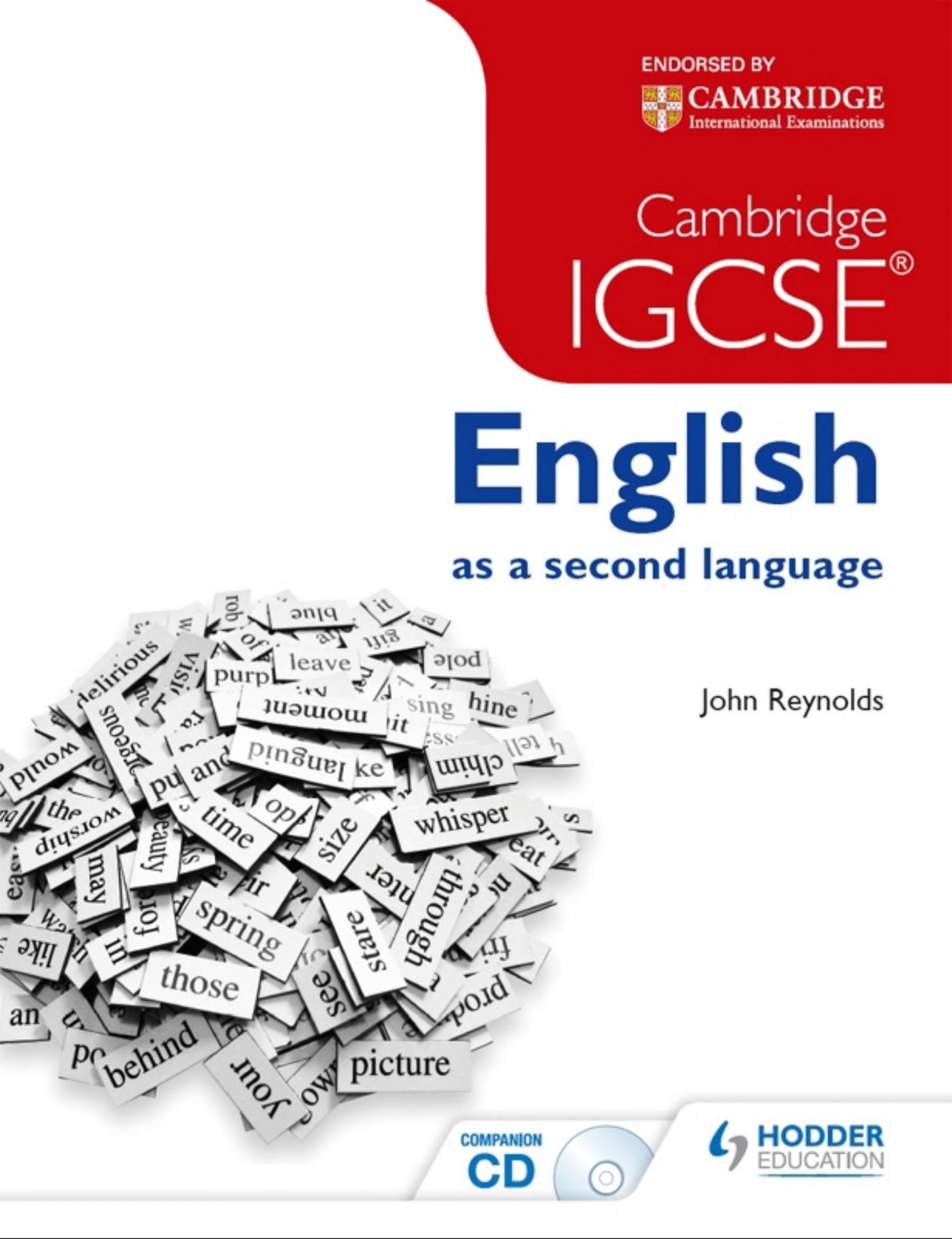 Cambridge IGCSE English as a second language