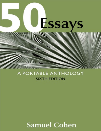 50 Essays: A Portable Anthology