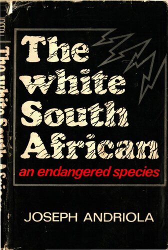The White South African: An endangered species