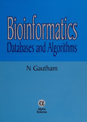 Bioinformatics: Databases and Algorithms