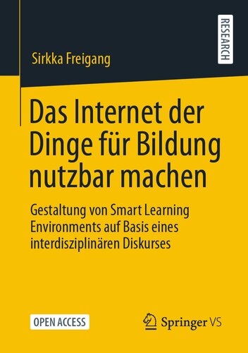 Gestaltung von Smart Learning Environments auf Basis eines interdisziplinären Diskurses