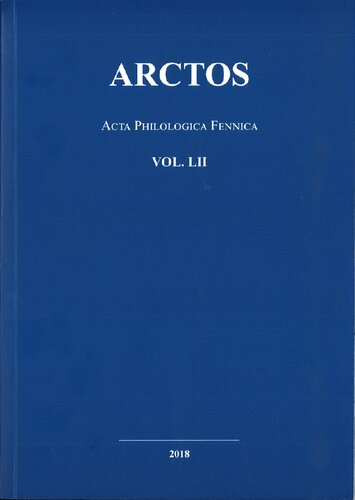 Arctos: Acta Philologica Fennica