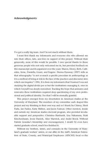 The Promise of Access: Technology, Inequality, and the Political Economy of Hope