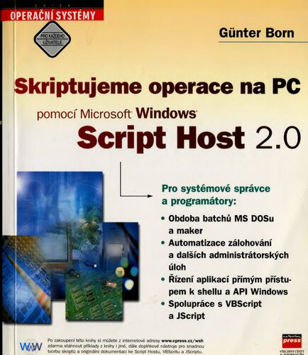 Skriptujeme operace na PC pomocí Microsoft Windows Script Host 2.0