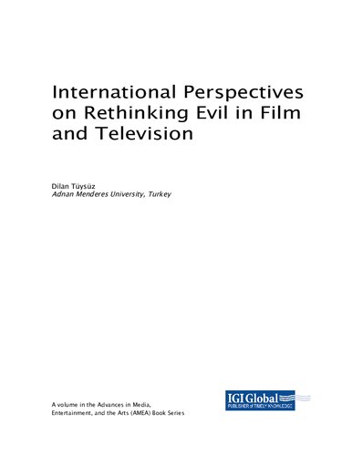 International Perspectives on Rethinking Evil in Film and Television