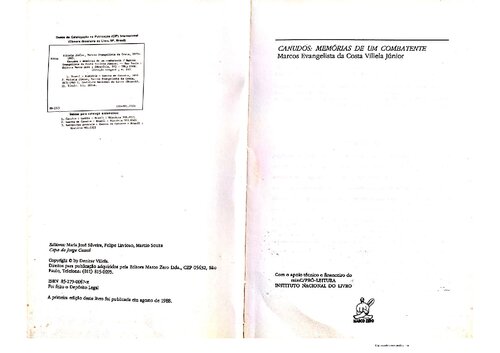 Canudos: memórias de um combatente