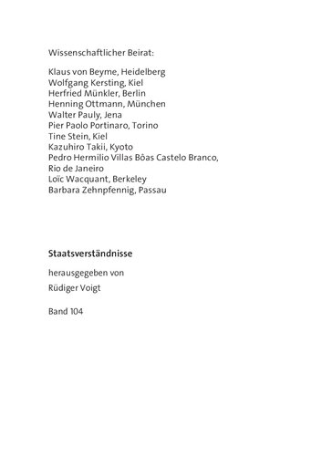 Radikale Demokratie. Zum Staatsverständnis von Chantal Mou!e und Ernesto Laclau