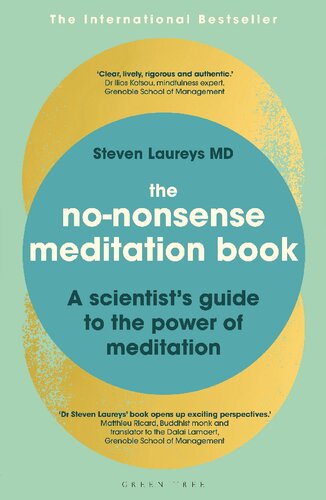 The No-Nonsense Meditation Book: A Scientist's Guide to the Power of Meditation