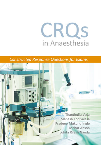 CRQs in Anaesthesia