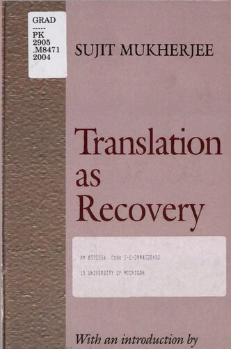 Translation as Recovery