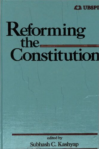 Reforming the Constitution