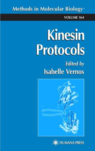 Kinesin Protocols