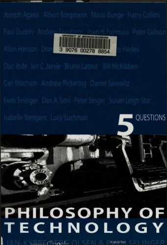 Philosophy of Technology: 5 Questions