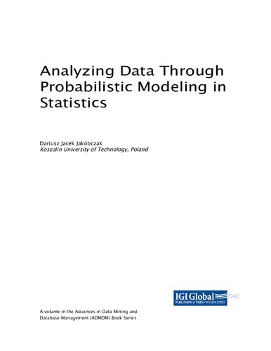 Analyzing Data through Probabilistic Modeling in Statistics