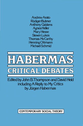Habermas: Critical Debates