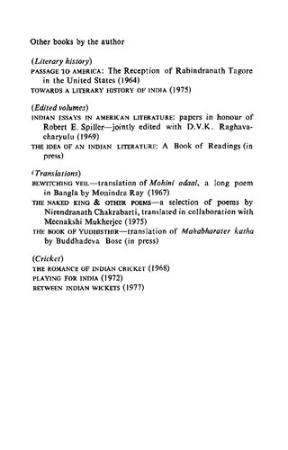 Translation as discovery and other essays on Indian literature in English translation