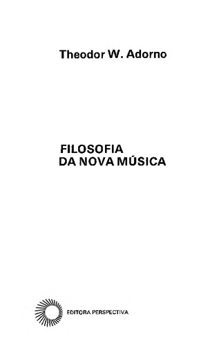 Filosofia da Nova Musica