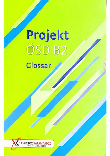 Projekt ÖSD B2 – Glossar