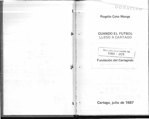Cuando el fútbol llegó a Cartago